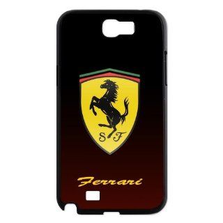 Vilen Home Custom Cover Case Ferrari Cars Logo for Samsung Galaxy Note 2 N7100 Vilen Home 04672 Cell Phones & Accessories