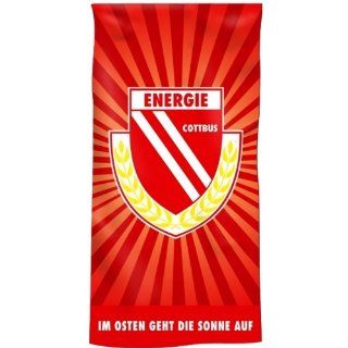 FC Energie Cottbus Towel Velours Rays Sports & Outdoors