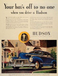 1947 Ad Hudson Car Comp. 102 Super Six 128 Super Eight   Original Print Ad  