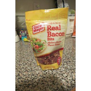 Real Bacon Bits, 3 Ounce Pouches (Pack of 12)  Crumbled Bacon  Grocery & Gourmet Food