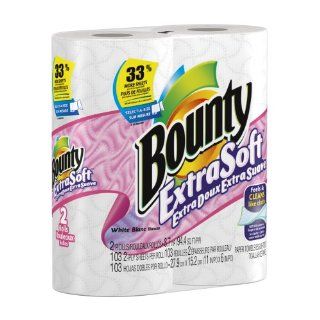 Bounty Extrasoft  Big Roll White, 2 Count (Pack of 12) Health & Personal Care
