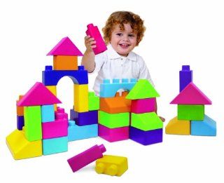 Edushape Chubby Edublocks Development Toy  Sorting And Stacking Baby Toys  Baby