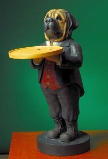 Shop Dog Butler Statue End Table at the  Home Dcor Store