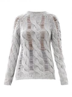 Twisted cable knit sweater  Carven