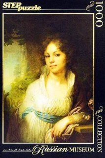 PUZZLE   Portrait of Maria Ivanovna Lopukhina (Russian Museum) [1000 Pieces] [The greatest Russian portraitist of the 18th century, V. Borovikovsky, left a great legacy, but his portrait of Lopukhina alone was enough for his name to enter the history of ar