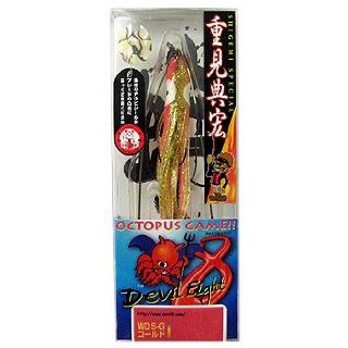 ONE KNACK. Devil Eight 15g SHIGEMI SPECIAL OCTOPUS GAME, WD S G GOLD  Fishing Squid Lures  Sports & Outdoors