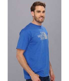 The North Face S S Half Dome Tee Nautical Blue Metallic Silver