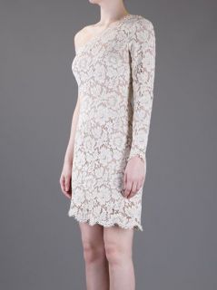 Stella Mccartney Asymmetric Lace Dress