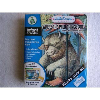 Where the Wild Things Are, LeapFrog, Interactive Book & Cartridge (Little Touch LeapPad Library, Infant & Toddler) Maurice Sendak 9781593191511 Books