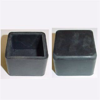 2" x 2" Rubber End Caps (Foot Stops)   Closed End  Exercise Equipment  Sports & Outdoors