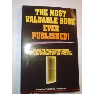 The Most Valuable Book Ever Published American Publishing Corporation Books