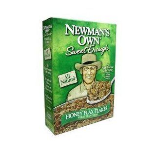 Newman's Own Sweet Enough Cereal, Honey Flax Flakes, 16 oz (Pack of 4)  Grocery & Gourmet Food