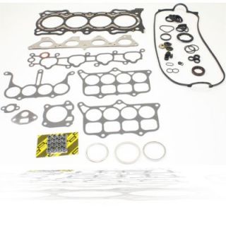 1996 2004 Buick Regal Engine Gasket Set   Replacement, Direct fit, Conversion, Includes rear main seal gasket, water pump gasket, fuel pump gasket, oil pump gasket, timing cover gasket, thermostat gasket, and molded rubber oil pan gasket; For lower block r