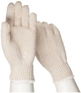 West Chester 708S Cotton/Polyester Glove, Elastic Wrist Cuff, 9.5" Length, Large (Pack of 12 Pairs) Work Gloves