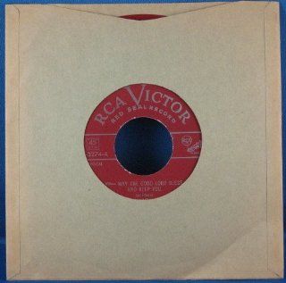May the Good Lord Bless and Keep You/Sing Everyone Sing (Red Vinyl) 45 (7 Single, 45 Rpm) Music