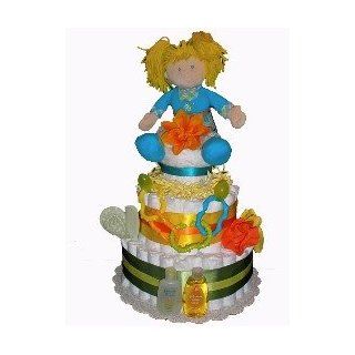 My First Doll Lily Diaper Cake 