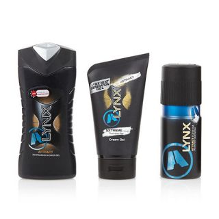 Lynx Mens Attract wash and styling pack