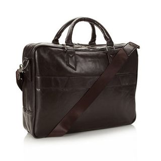 Jeff Banks Designer brown laptop business bag