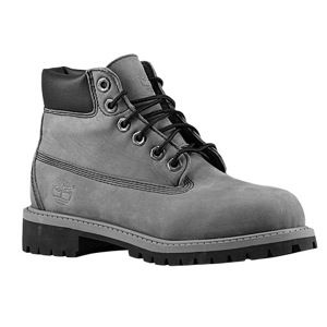 Timberland 6 Premium Waterproof Boot   Boys Preschool   Casual   Shoes   Grey Nubuck
