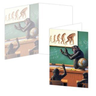 ECOeverywhere Species Origin Boxed Card Set, 12 Cards and Envelopes, 4 x 6 Inches, Multicolored (bc12742)  Blank Postcards 