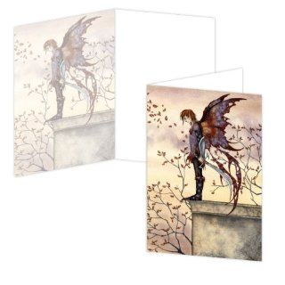 ECOeverywhere Solitude Boxed Card Set, 12 Cards and Envelopes, 4 x 6 Inches, Multicolored (bc12165)  Blank Postcards 