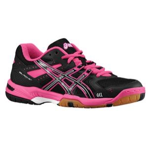 ASICS� Gel Rocket 6   Womens   Volleyball   Shoes   Black/Hot Pink