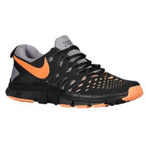 Nike Free Trainer 5.0   Mens   Training   Shoes   Black/Atomic Orange/Cement Grey
