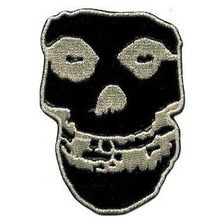 Misfits Skull Embroidered Patch Music Fan Apparel Accessories Clothing
