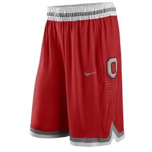Nike College Authentic Basketball Shorts   Mens   Basketball   Clothing   Ohio State Buckeyes   University Red