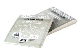 Ever clear Soft Lens Cloths   2 Pack of 30 Cloths Health & Personal Care