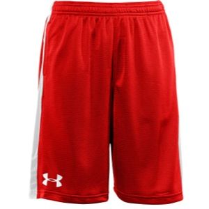 Under Armour Ultimate Shorts   Boys Grade School   Training   Clothing   Red/White