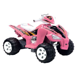Happy Rider Hot ATV Battery Powered Riding Toy   Pink   Battery Powered Riding Toys