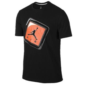 Jordan Js Tag T Shirt   Mens   Basketball   Clothing   Black/White