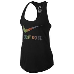 Nike JDI Stitched Tank   Womens   Casual   Clothing   Black