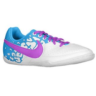 Nike FC247 Elastico II   Boys Grade School   Soccer   Shoes   White/Blue Hero/Laser Purple