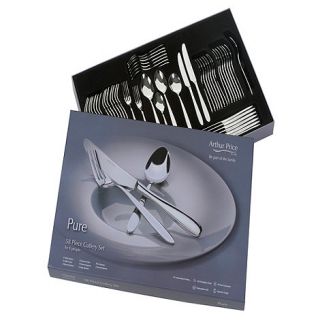 Arthur Price Pure  58 piece 8 person 18/10 stainless steel box set