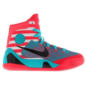 Nike Kobe IX   Boys Grade School   Basketball   Shoes   Laser Crimson/Black/Turquoise Blue