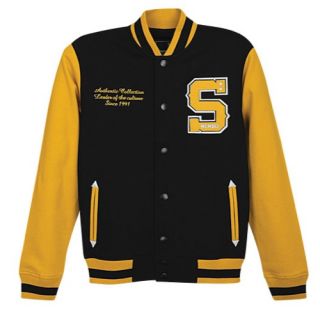 Southpole Baseball Fleece Jacket   Mens   Casual   Clothing   Mustard