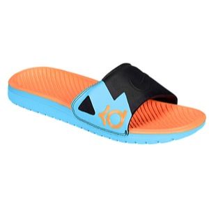Nike KD Slide   Mens   Casual   Shoes   Vivid Blue/Black/Total Orange