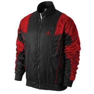 Jordan Retro 5 Modernized Flight Jacket   Mens   Basketball   Clothing   Black/Gym Red/Gym Red