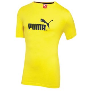 PUMA #1 Logo S/S T Shirt   Mens   Casual   Clothing   New Navy/White