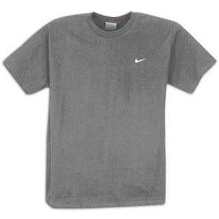 Nike Swoosh S/S T Shirt   Mens   Casual   Clothing   Dark Grey Heather/Soft Grey