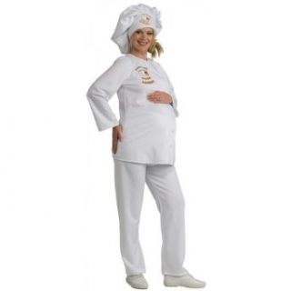 Mommy to Be Baker Adult Maternity Halloween Costume Size Standard Clothing