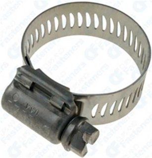 10 #12 Hose Clamps All Stainless Steel Automotive