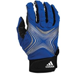 adidas Powerweb 2.0 Receiver Gloves   Mens   Football   Sport Equipment   Royal/Silver