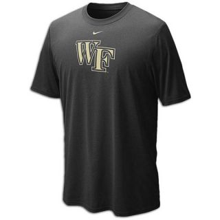 Nike College Dri Fit Logo Legend T Shirt   Mens   Basketball   Clothing   Wake Forest Demon Deacons   Black