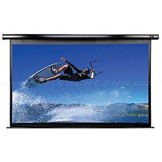Elite Screens™ VMAX2 Series 165 Electric Wall and Ceiling Projector Screen, 43, White Casing