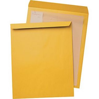 14 x 18 Brown Kraft Ungummed Jumbo Catalog Envelopes, 25/Box