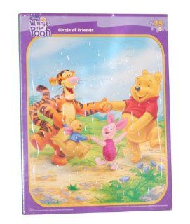 Mega Brands Winnie the Pooh Inlaid Jigsaw Puzzles Toys & Games