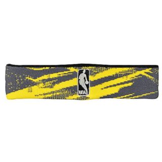 For Bare Feet NBA Camo Bright Headband   Mens   Basketball   Accessories   NBA League Gear   Charcoal/Neon Yellow